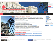 Tablet Screenshot of ace-services-france.com